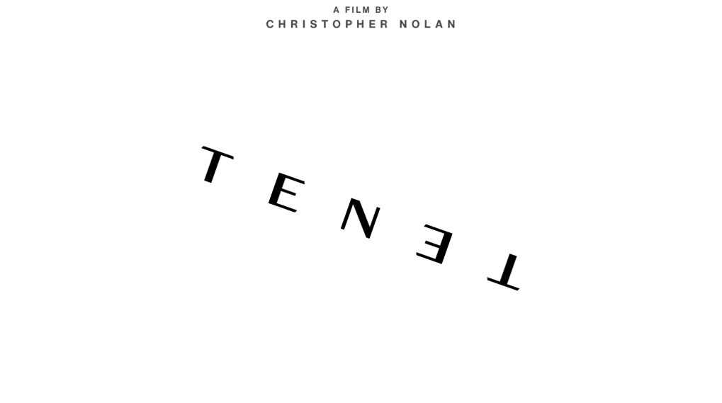 Tenet Christopher Nolan teaser trailer premiere danmark / Filmz.dk