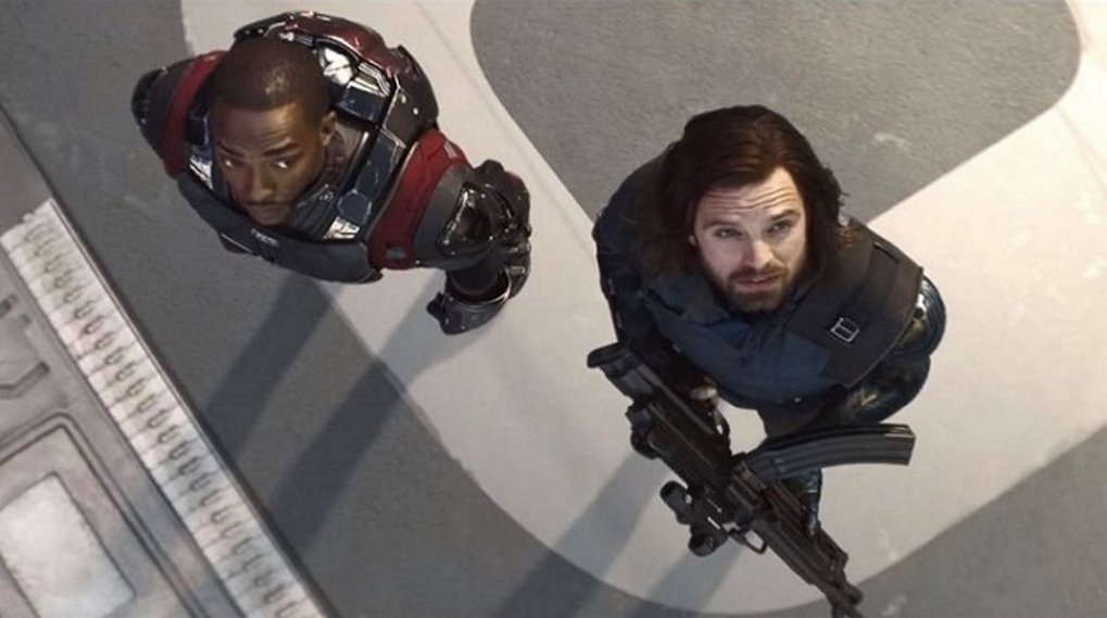 The Falcon and the Winter Soldier MCU Marvel serie Disney Plus plakat / Filmz.dk