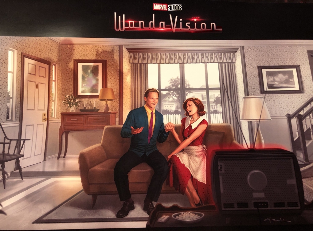 WandaVision MCU Marvel serie plakat / Filmz.dk