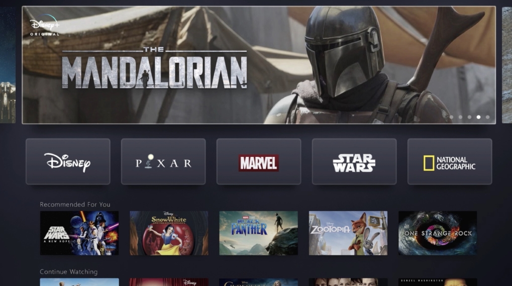 Disney Plus streaming fem år Netflix rapport / Filmz.dk