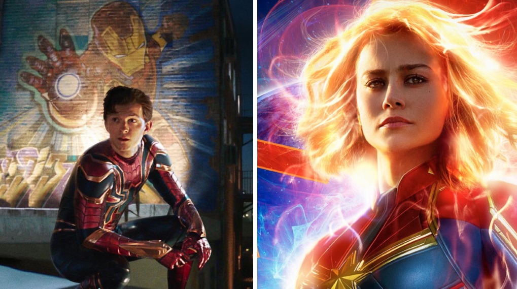 Spider-Man Far From Home større Captain Marvel / Filmz.dk