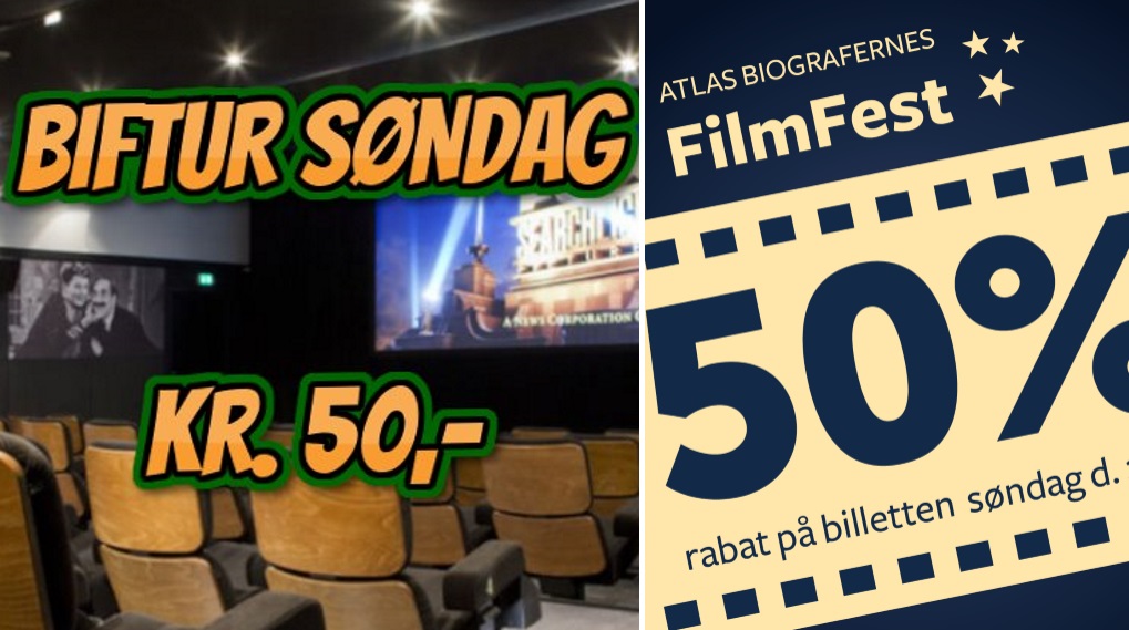 Den store biografdag rabat 2019 / Filmz.dk