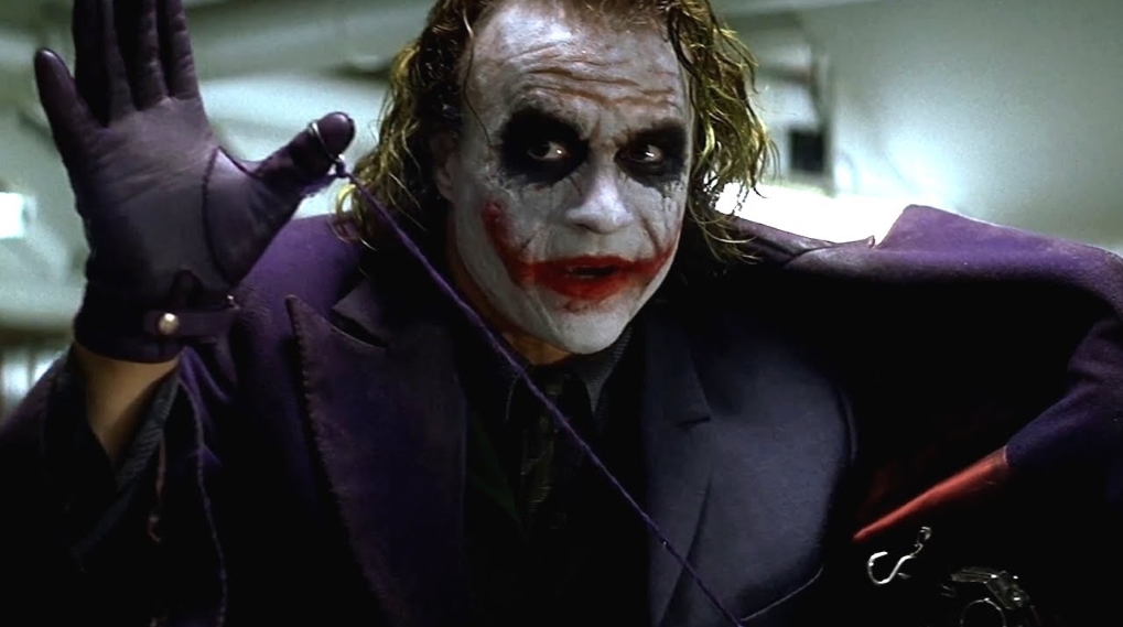 Joker reference scene Heath Ledger / Filmz.dk