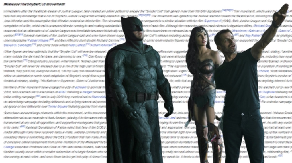 Justice League Snyder Cut dc fans wikipedia / Filmz.dk
