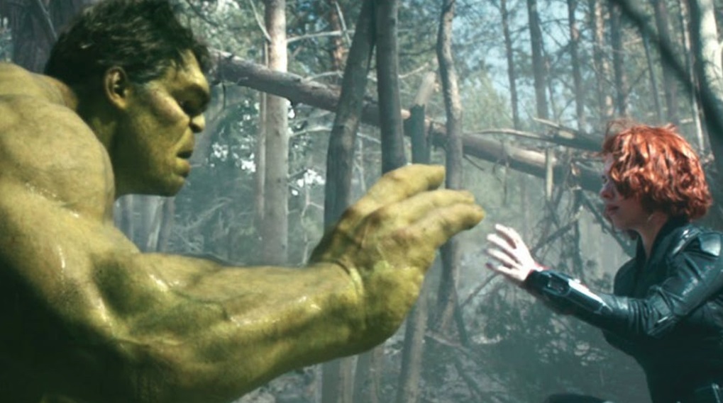 Avengers Infinity War slettet scene Hulk Black Widow / Filmz.dk