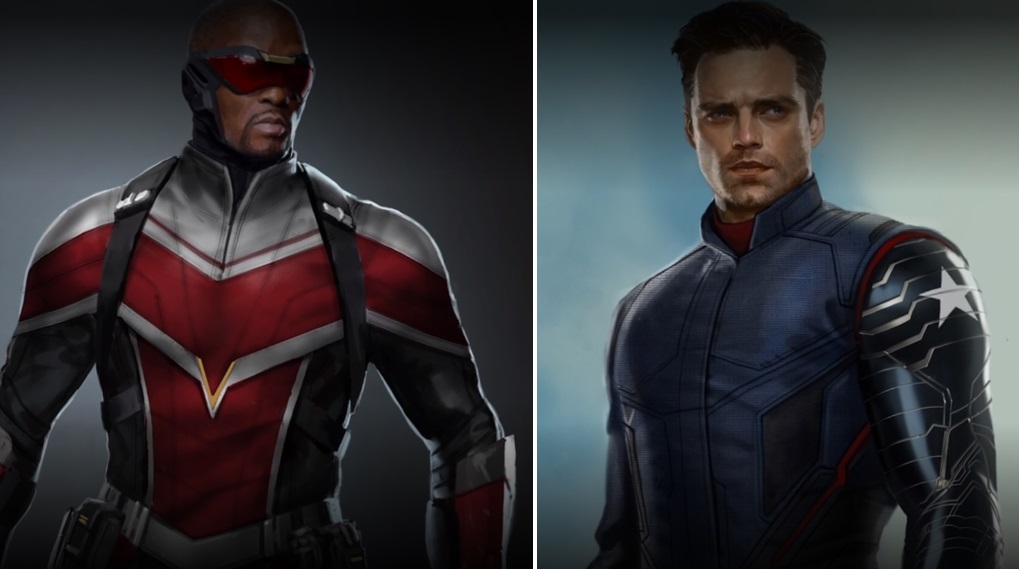 The Falcon and the Winter Soldier 4 billeder nye dragter / Filmz.dk