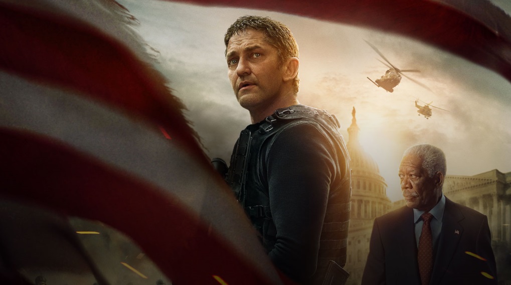 Angel Has Fallen Gerard Butler hjemmebiograf Blockbuster / Filmz.dk