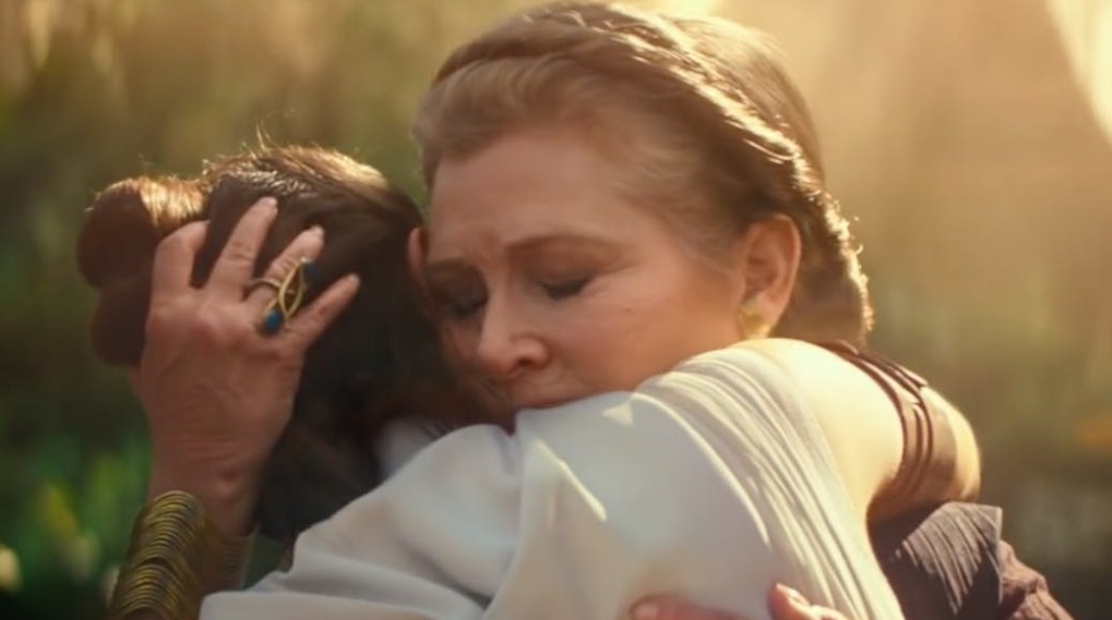 Leia træner Rey Star Wars The Rise of Skywalker / Filmz.dk