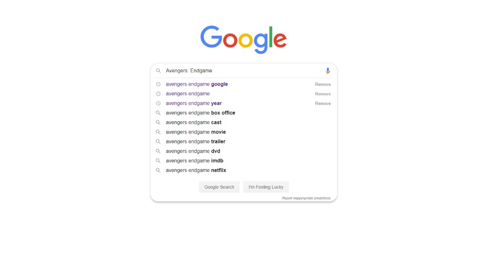 Mest søgte film 2019 Google / Filmz.dk