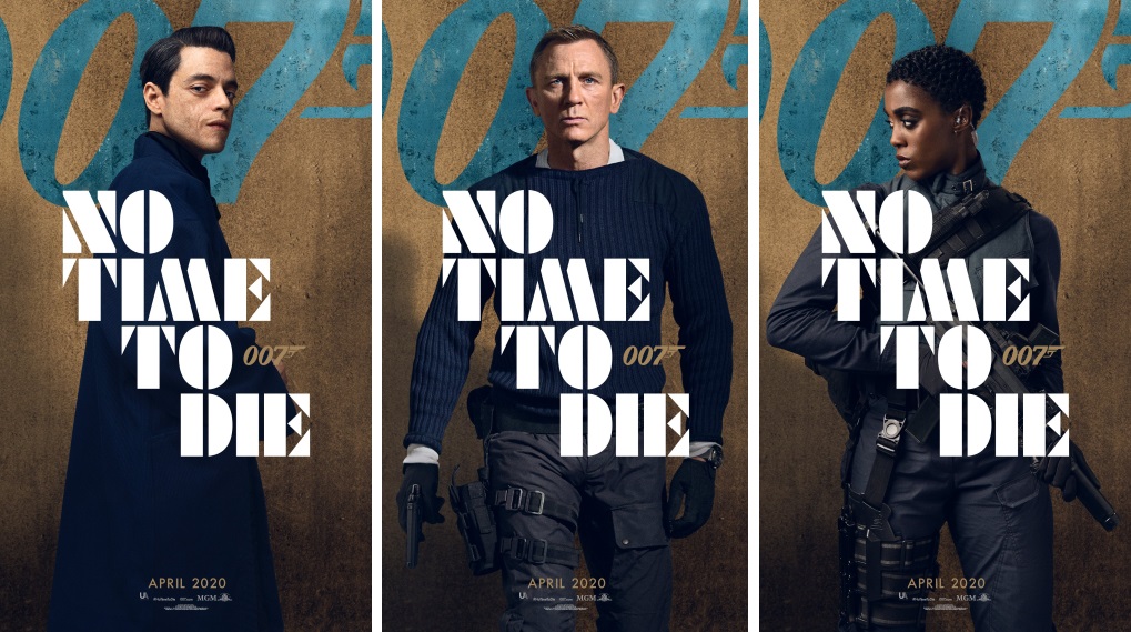 No Time to Die plakater James Bond / Filmz.dk