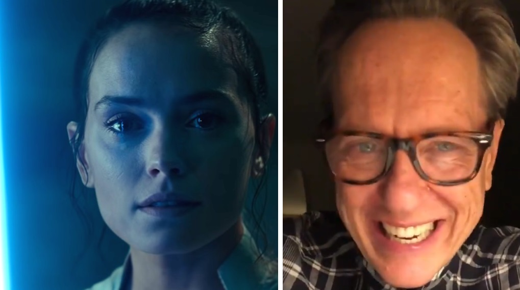 Richard E. Grant Star Wars reaktion The Rise of Skywalker / Filmz.dk