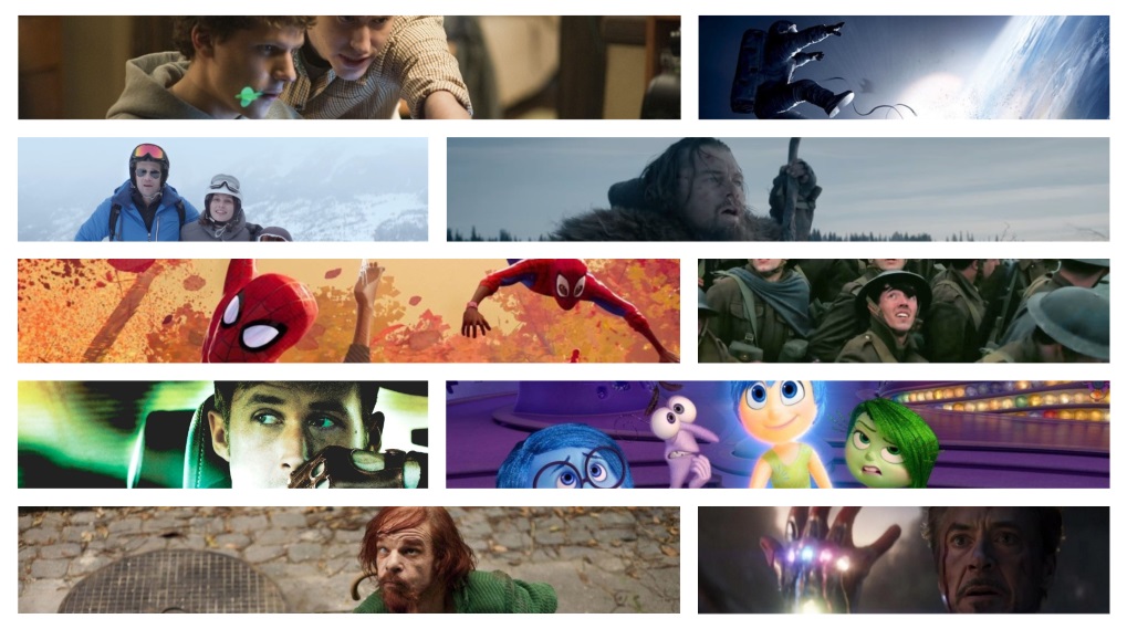 Årtiets bedste film 2010'erne / Filmz.dk