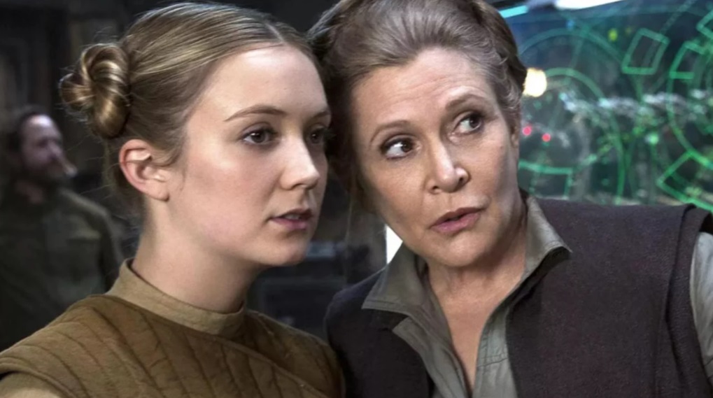 Billie Lourd Carrie Fisher Leia Star Wars The Rise of Skywalker / Filmz.dk
