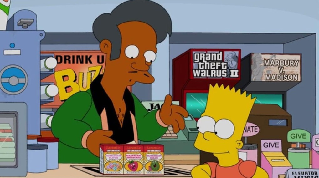 Hank Azaria dropper stemmer Apu racisme The Simpsons / Filmz.dk