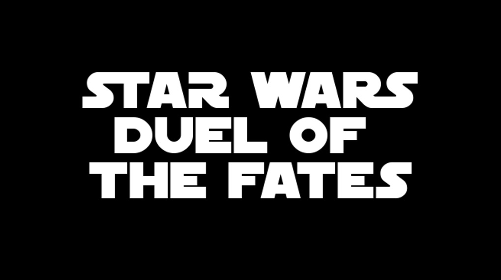 Star Wars 9 titel Duel of the Fates / Filmz.dk