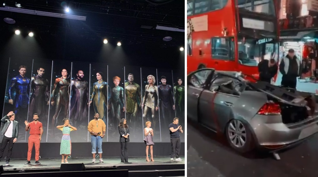 The Eternals MCU Marvel stunt bil / Filmz.dk