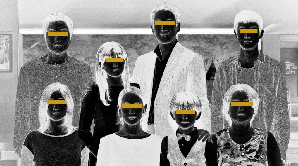Parasite sort hvid udgave biograf premiere danmark dansk / Filmz.dk