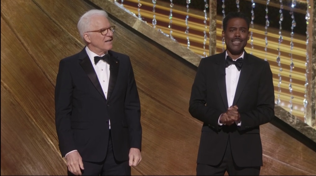 Steve Martin Chris Rock åbning monolog jokes 2020 / Filmz.dk