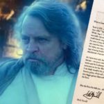 Mark Hamill afskedsbrev fans star wars / Filmz.dk