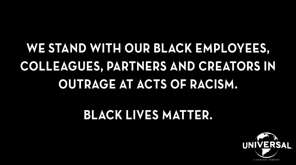 Black Lives Matter støtte hollywood streaming / Filmz.dk