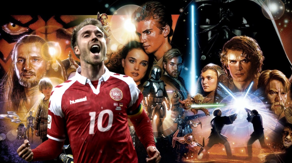 Christian Eriksen Star Wars fan / Filmz.dk