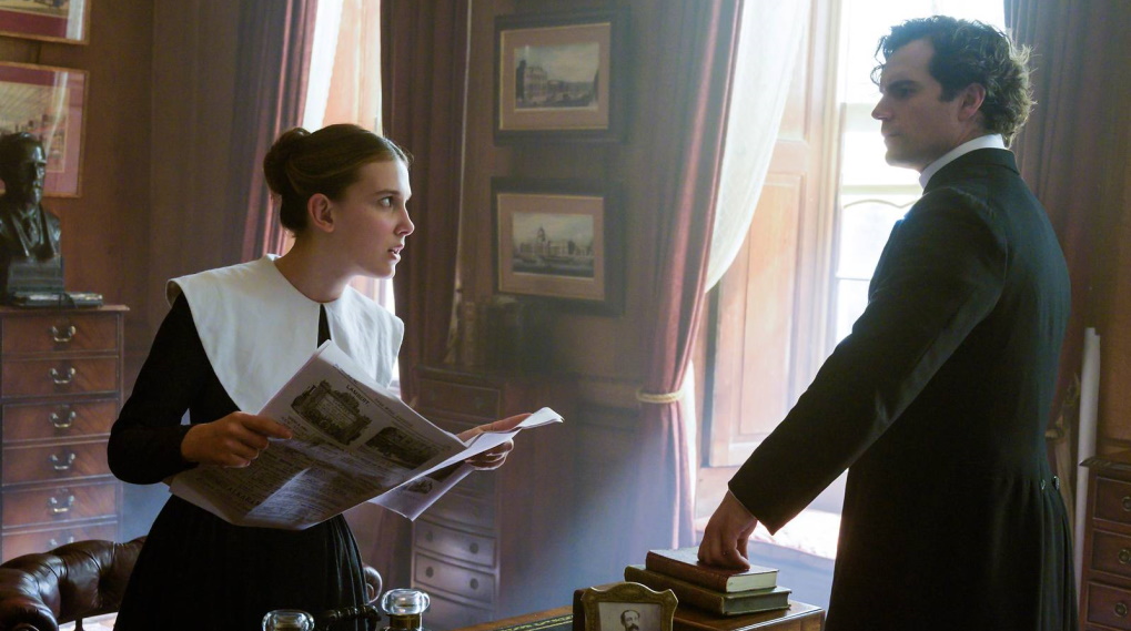 enola holmes millie bobby brown henry cavill / filmz.dk