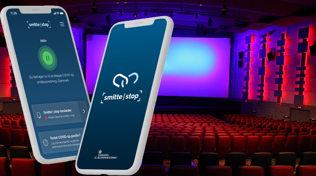Danske biografer smittestop app / Filmz.dk