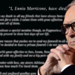 Ennio Morricone afskedsbrev / Filmz.dk