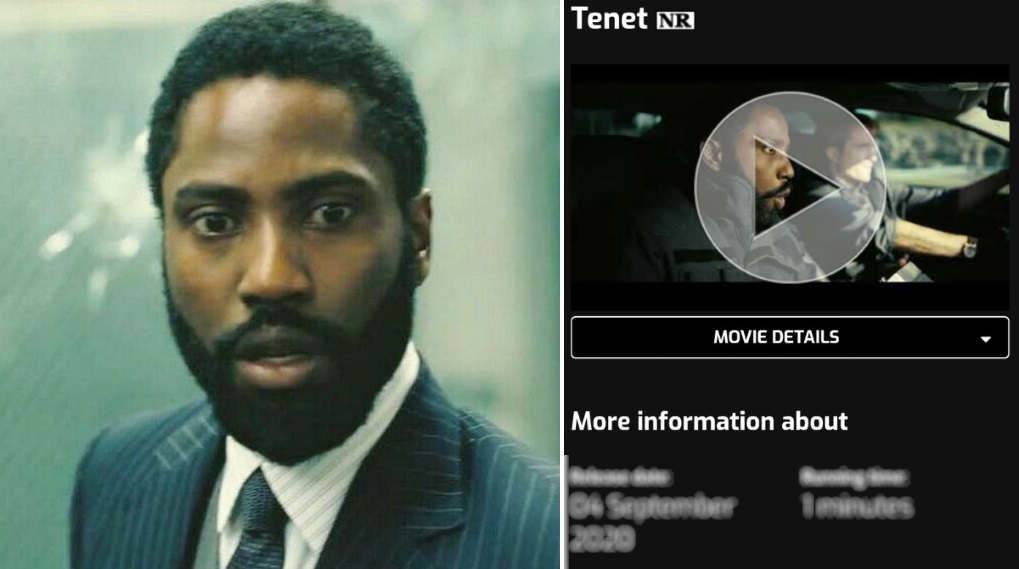 Tenet USA dato / Filmz.dk