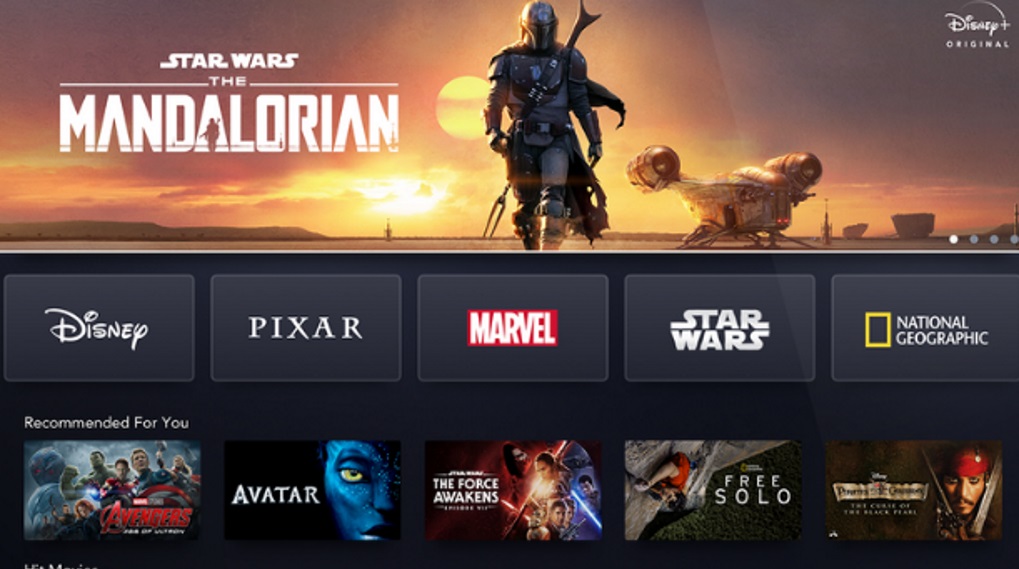 Disney Plus Samsung app smart tv / Filmz.dk