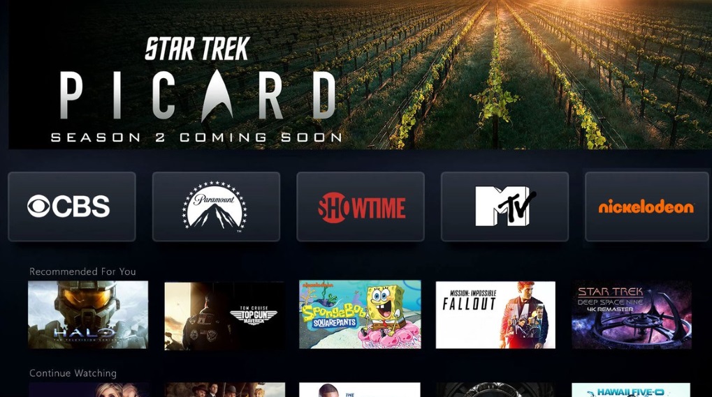 ViacomCBS Danmark streaming showtime / Filmz.dk