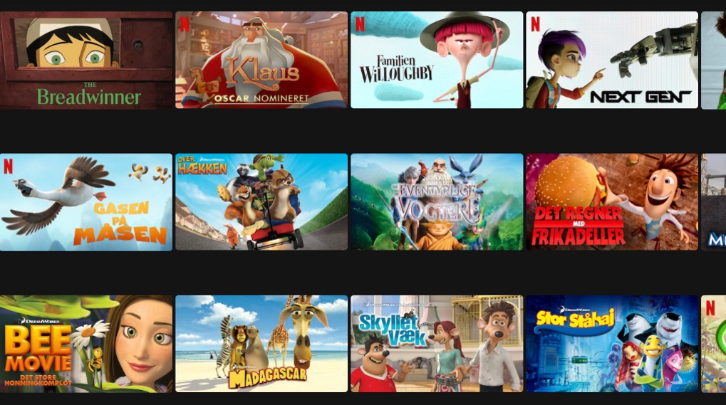 Netflix familie animation Disney Plus / Filmz.dk