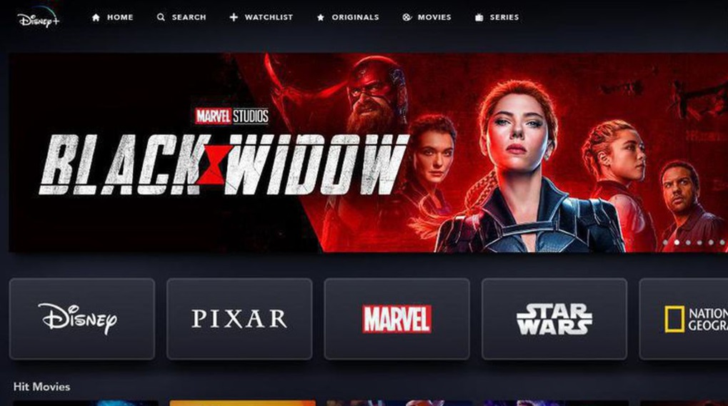 Black Widow Disney Plus Netflix / Filmz.dk