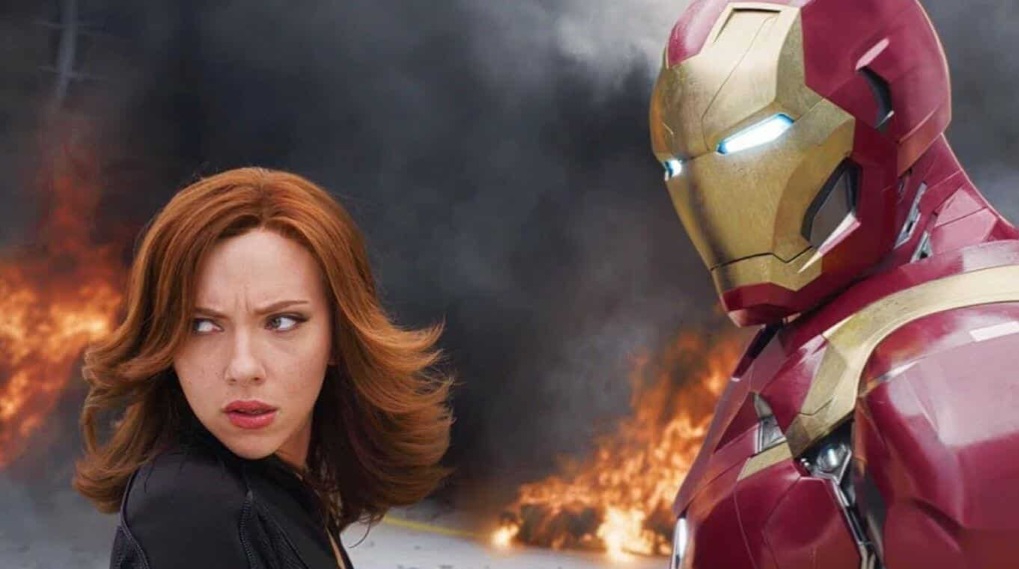 Tony Stark Black Widow MCU / Filmz.dk