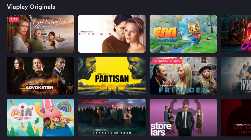 Viaplay globalt / Filmz.dk