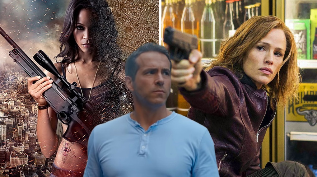 Zoe Saldana Jennifer Garner The Adam Project / Filmz.dk