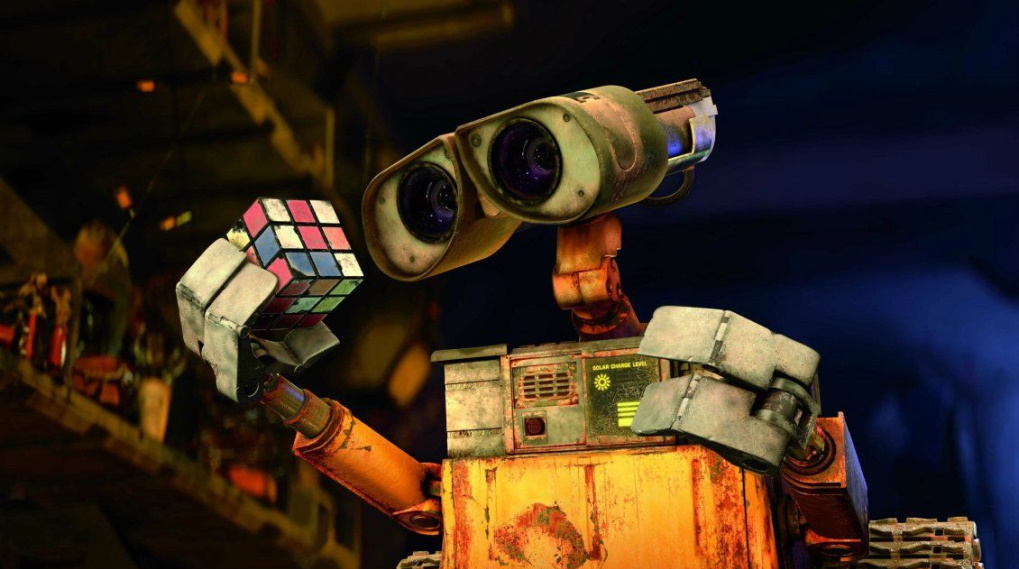 Wall-e rubiks cube / filmz.dk