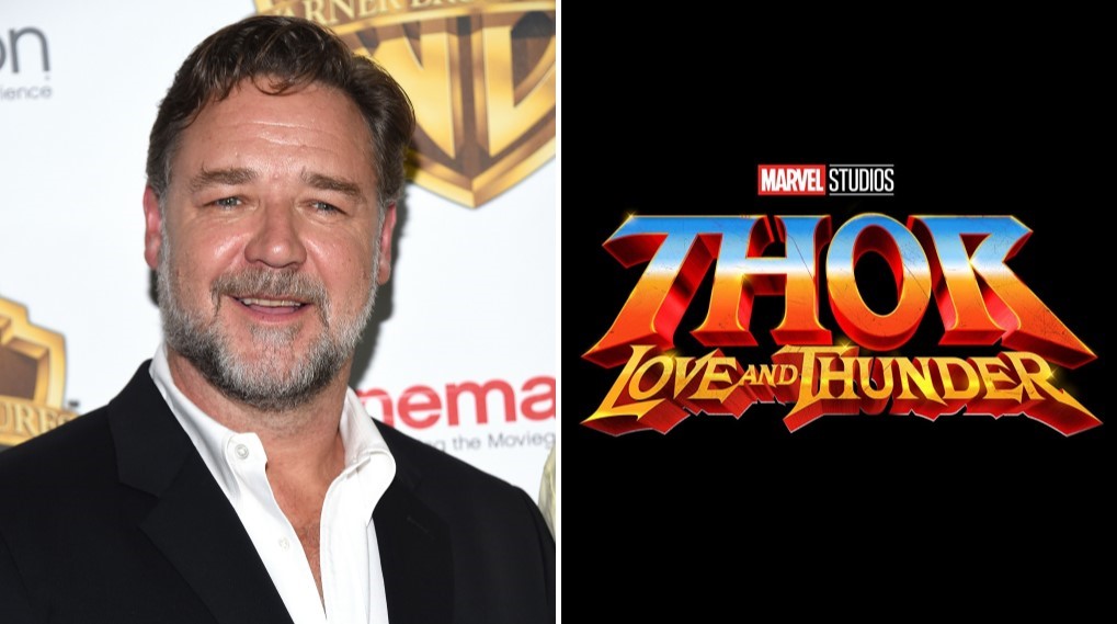 Russell Crowe Thor love and thunder ny / filmz.dk