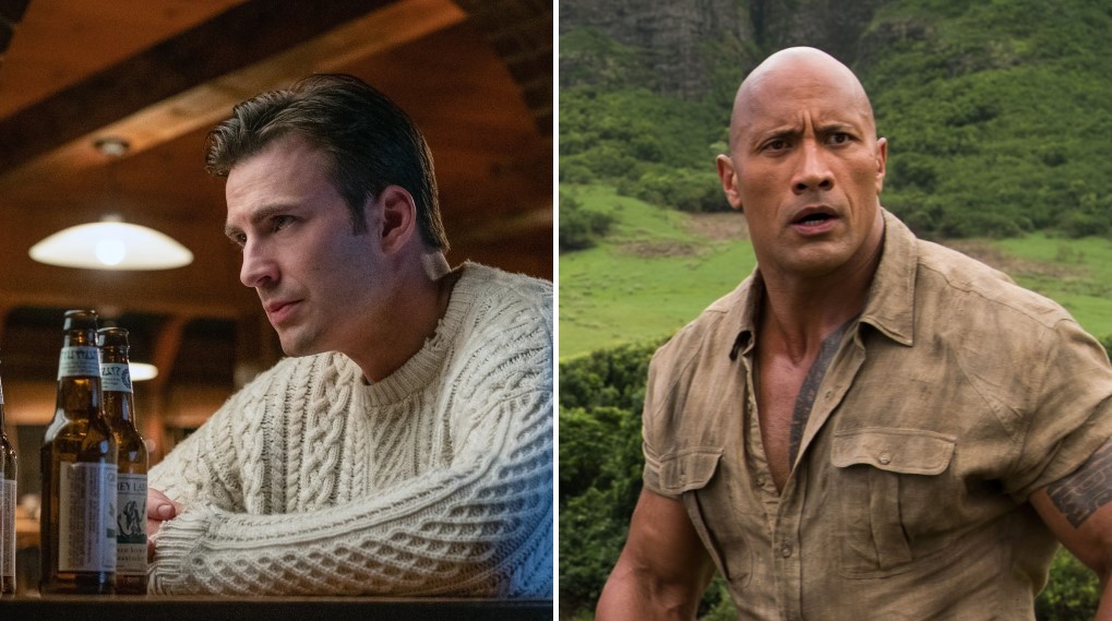 chris evans dwayne johnson red one / filmz.dk