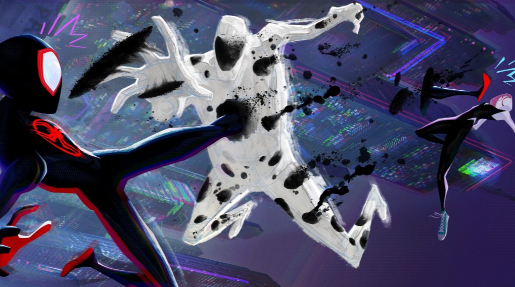 the spot spider man across the spider verse / filmz.dk