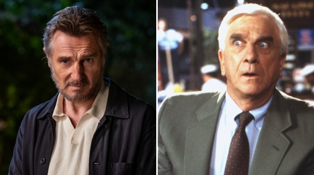 naked gun reboot liam neeson filmz / dk