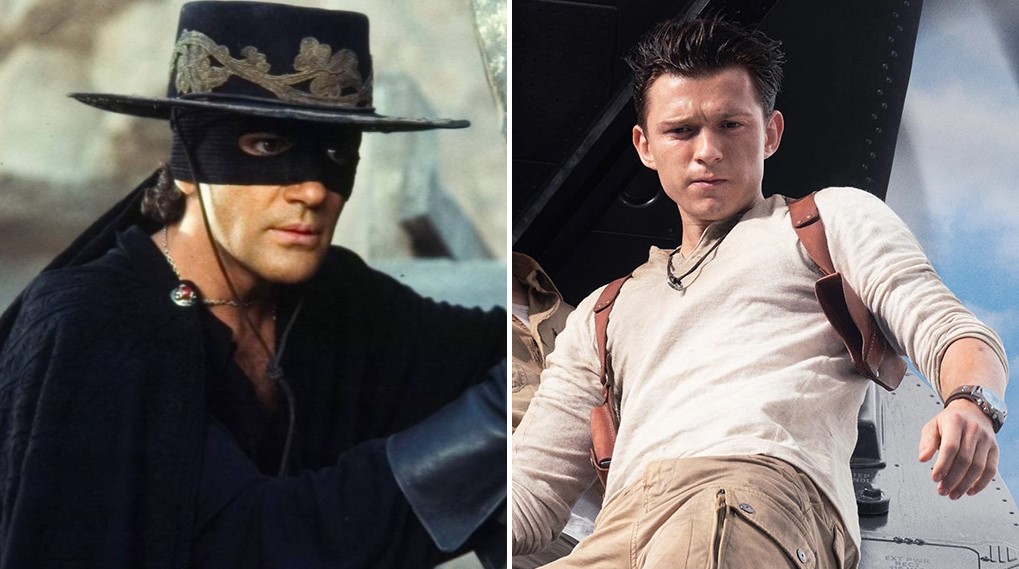 antonio banderas tom holland zorro / filmz.dk